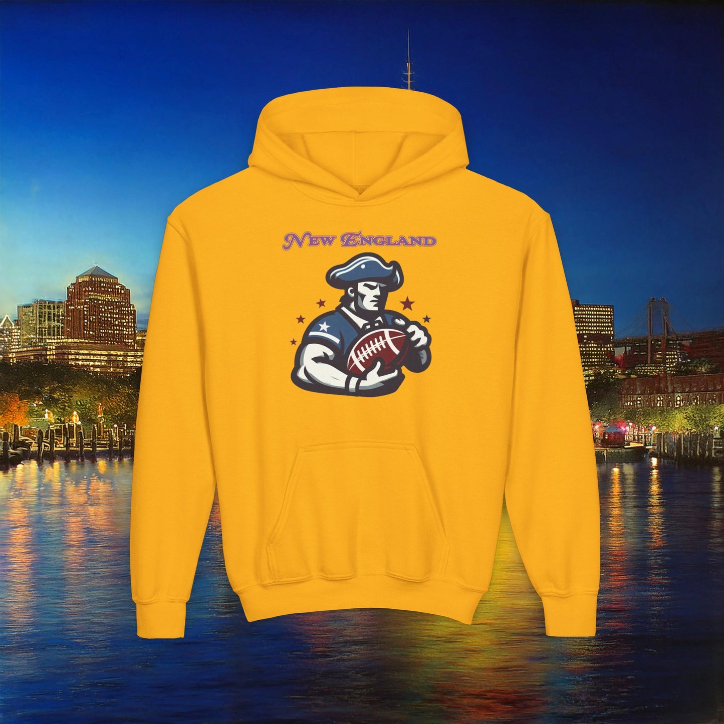 New England Football Youth Hoodie