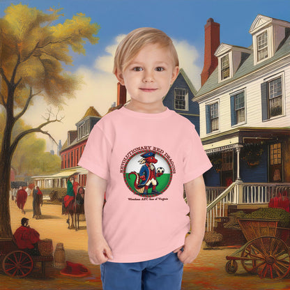 Little Revolutionary Red Dragons Toddler Tee