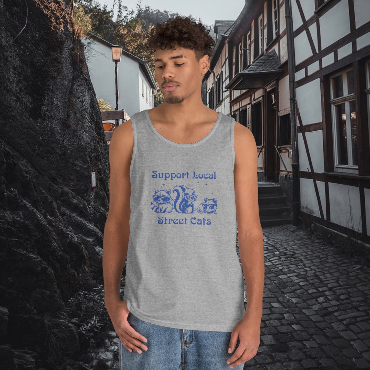 Support Local Street Cats Tank Top