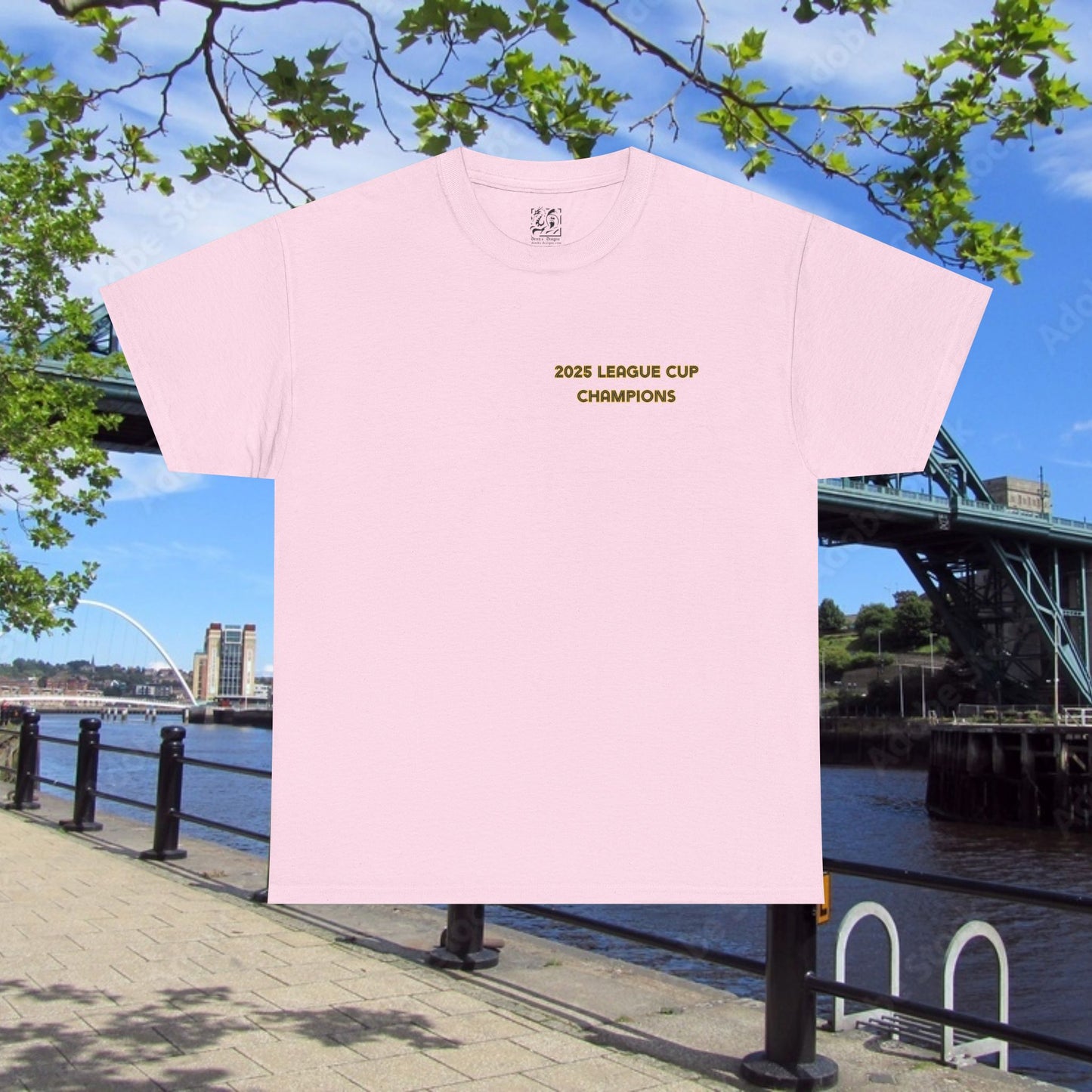 Newcastle Cup Champions Crest Tee