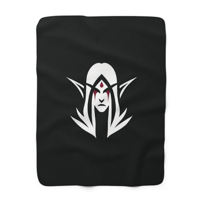 Blood Elf Sherpa Fleece Blanket