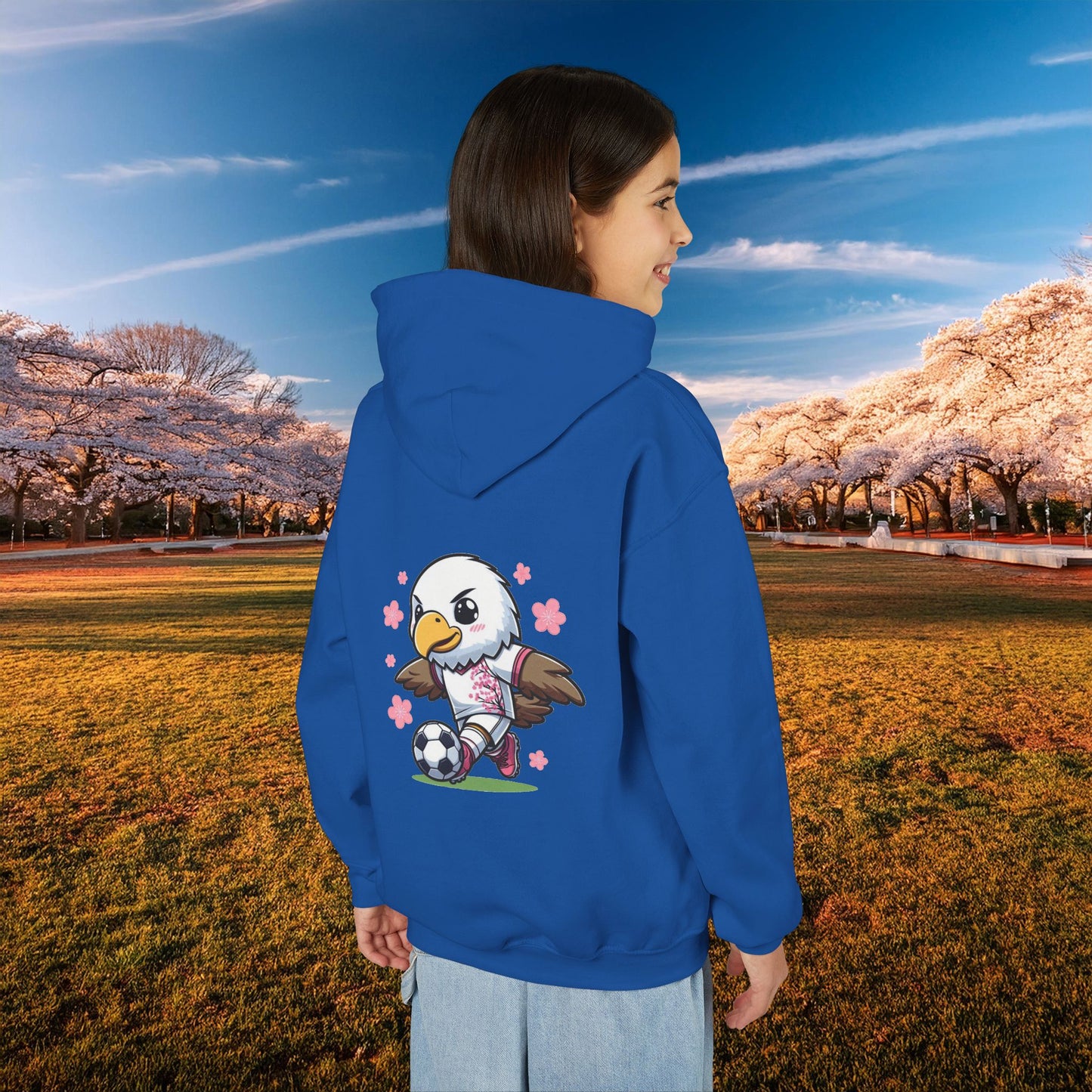 DC United Cherry Blossom Youth Hoodie