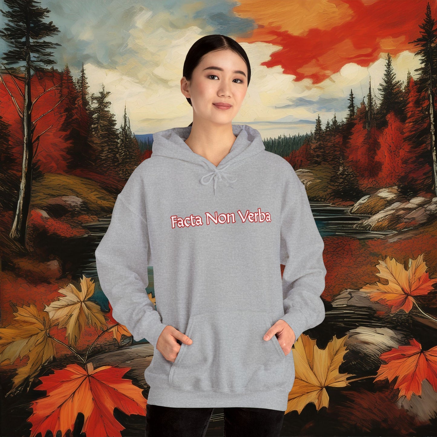 Canadian Moose "Facta Non Verba" Hoodie