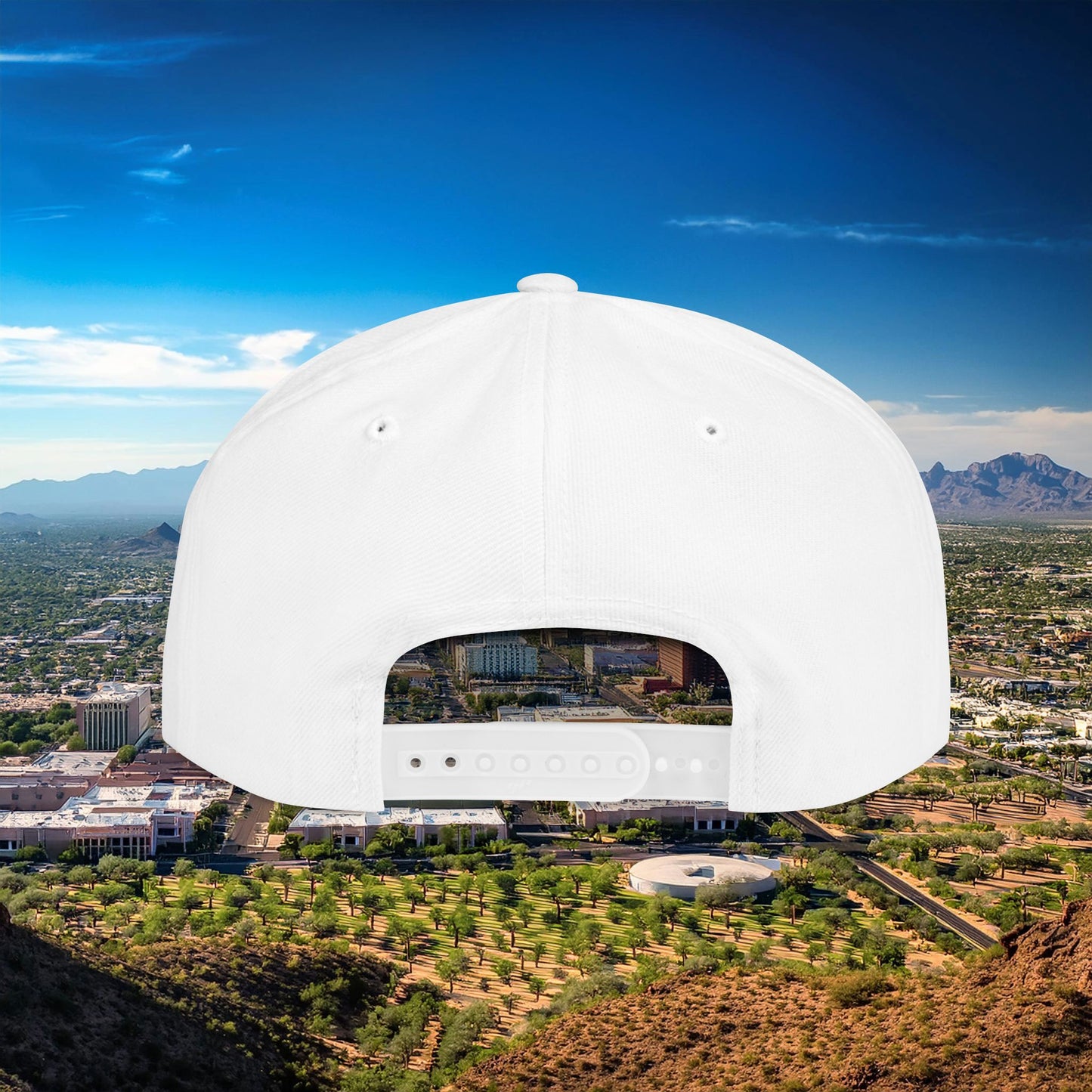 Arizona Baseball Logo Flat Bill Snapback