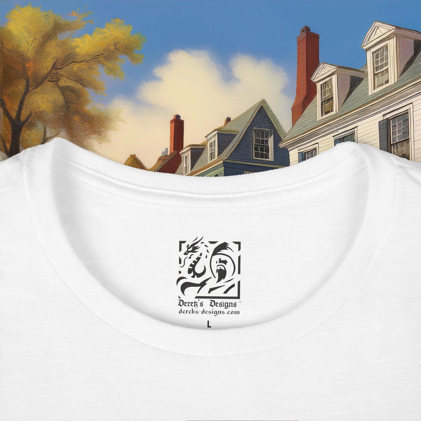 Revolutionary Red Dragons Crest Women's Softstyle Tee