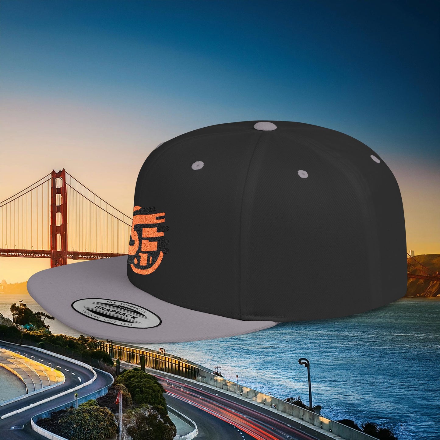 San Francisco SF Flat Bill Snapback