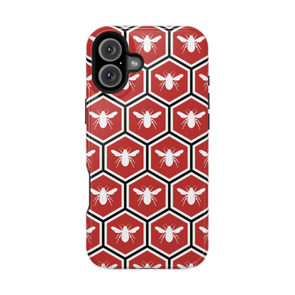 Honeycomb Bee Impact-Resistant Phone Case