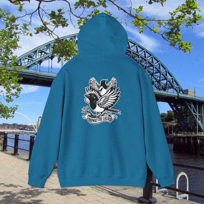 Newcastle United Howay The Lasses B&W (Twin Mags) Hoodie