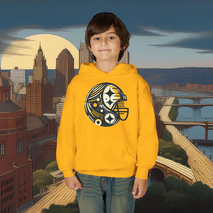 Pittsburgh Football Crest Youth Hoodie