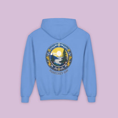 Monterey Bay Point Lobos Youth Hoodie