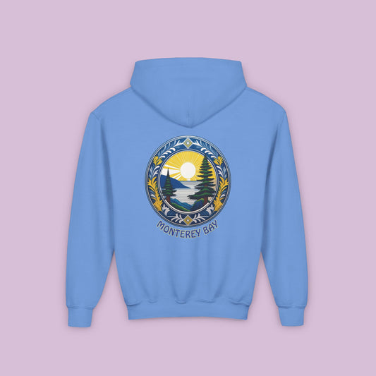 Monterey Bay Point Lobos Youth Hoodie