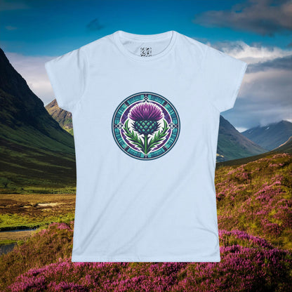 Scotland Thistle Women's Softstyle Tee