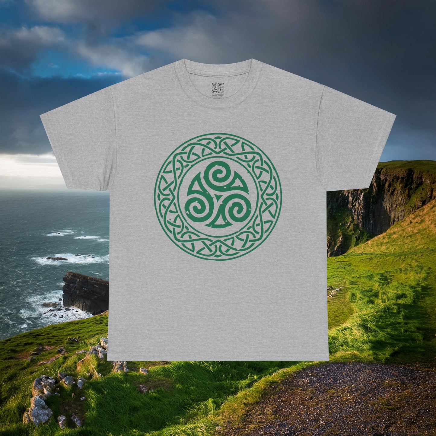 Celtic Knotwork Spiral Tee