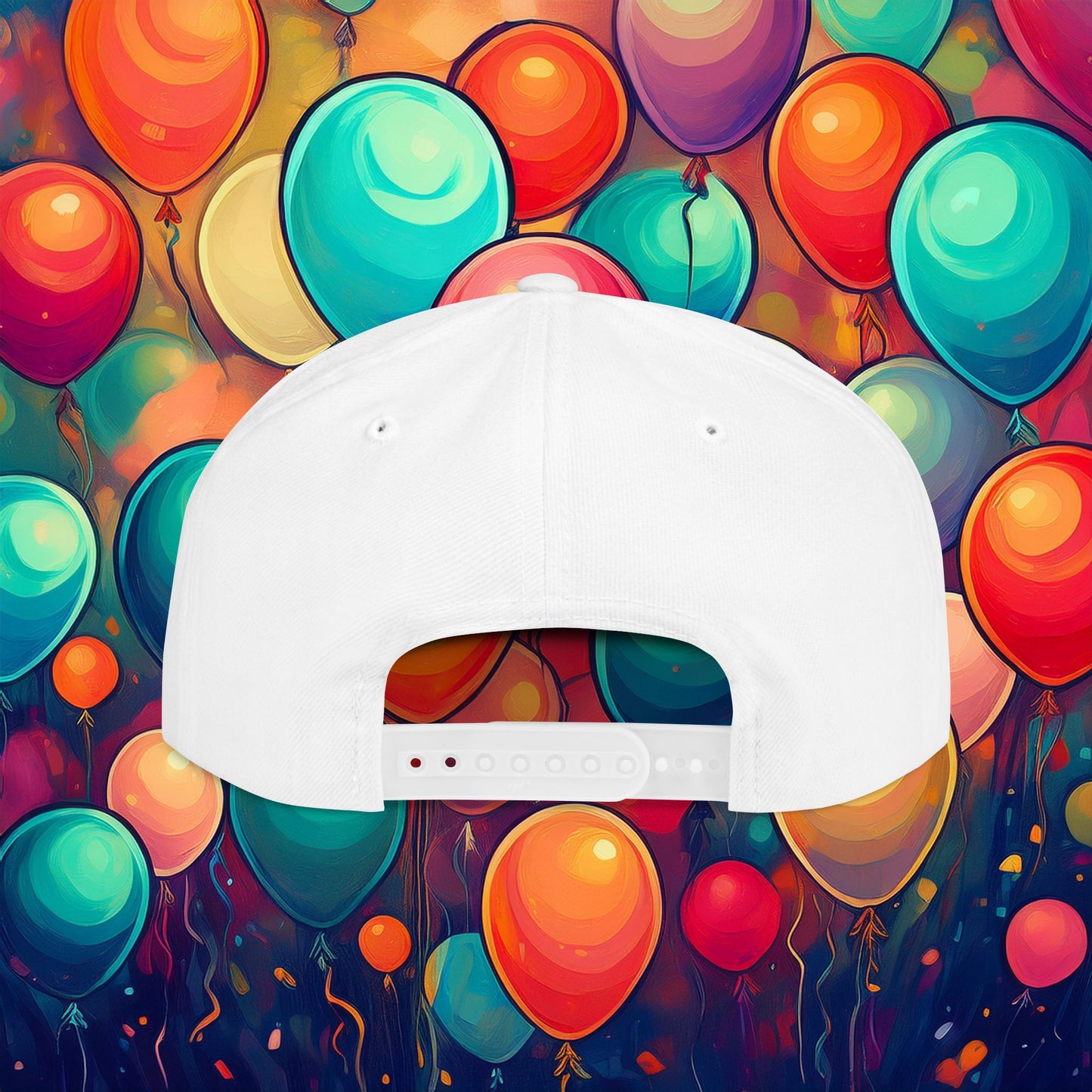 Rainbow Love Flat Bill Snapback