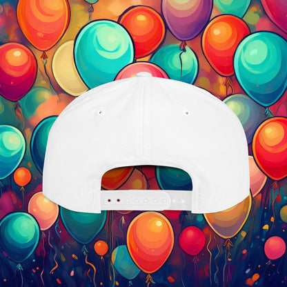 Rainbow Love Flat Bill Snapback