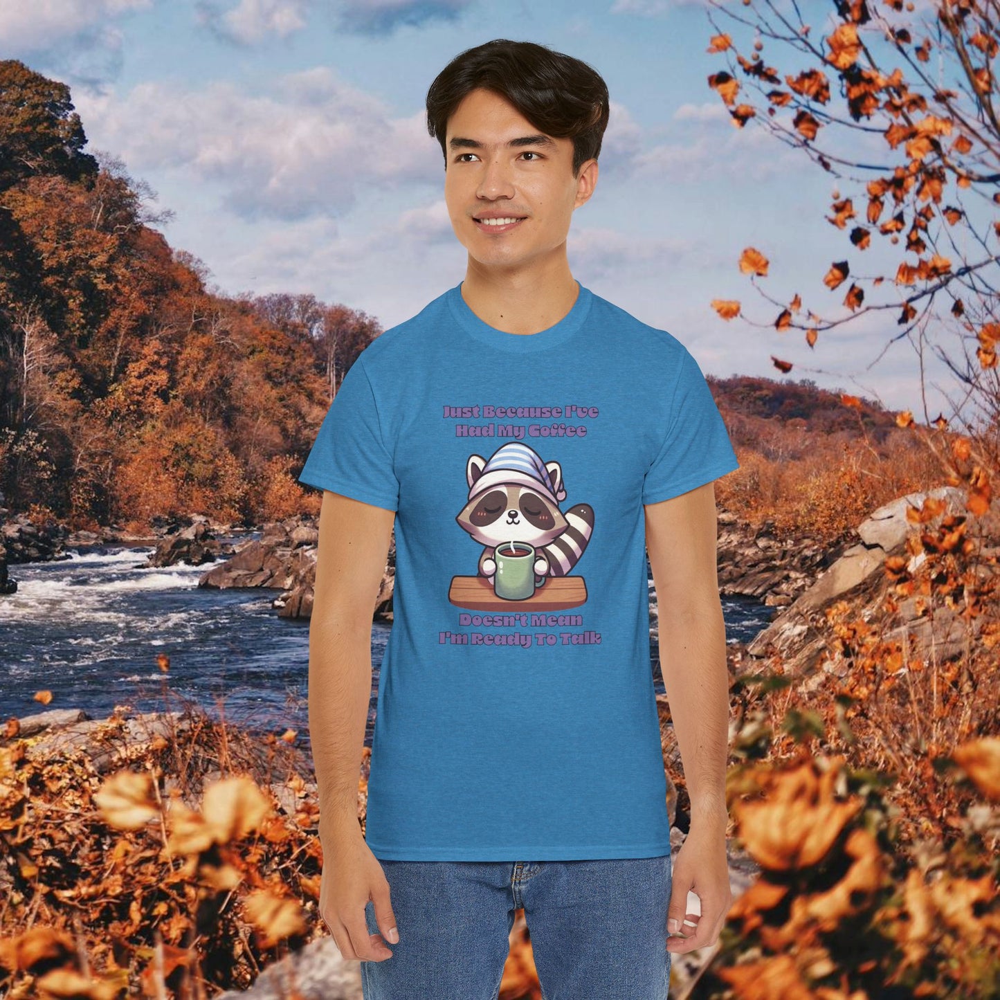 Raccoon Coffee Tee