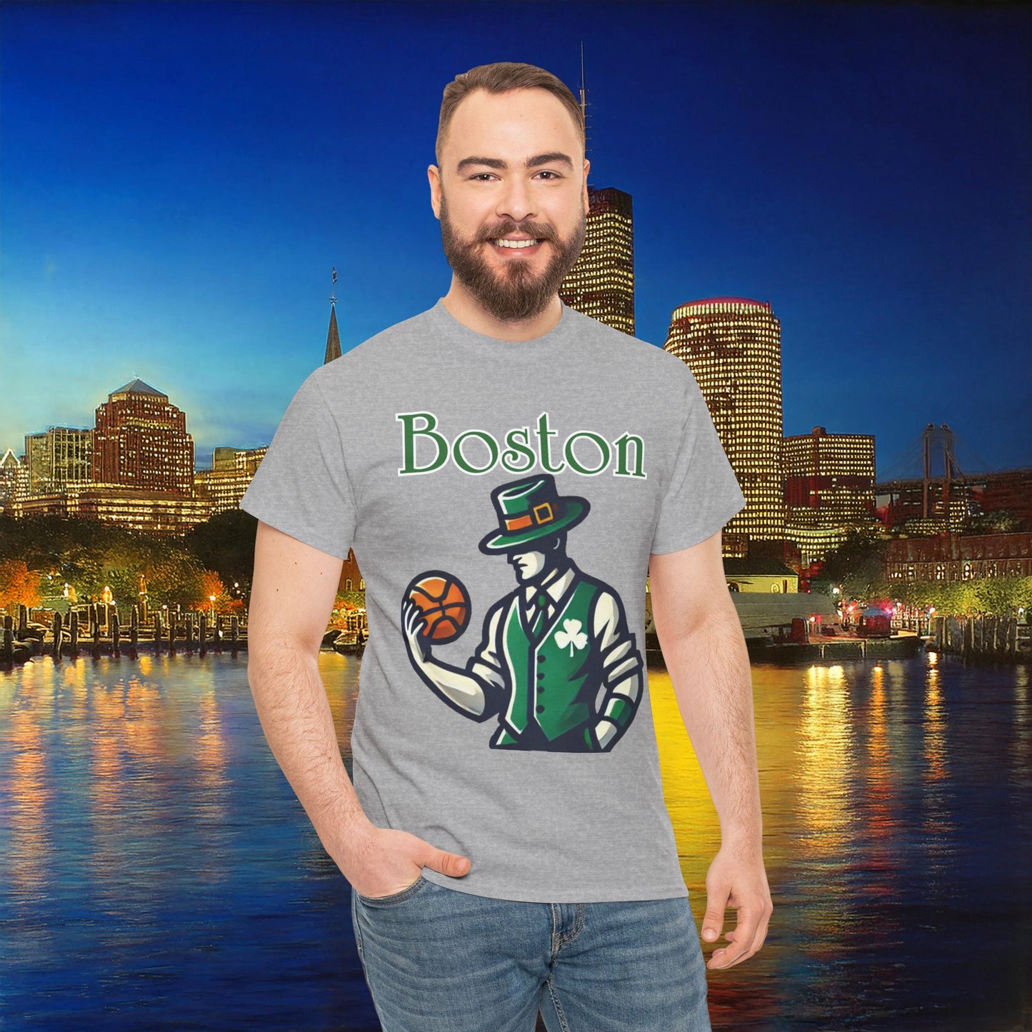 Boston Basketball Tee
