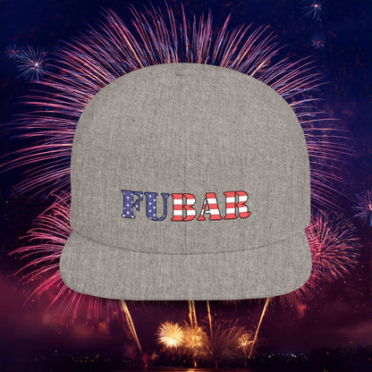 USA FUBAR Flat Bill Snapback