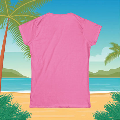 Miami Little Dolphin Women's Softstyle Tee