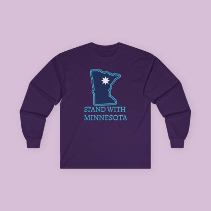 Stand With Minnesota Long Sleeve Tee