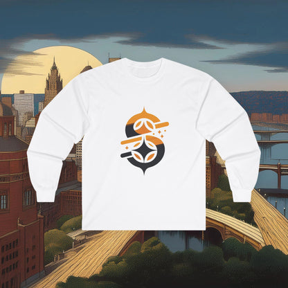 Pittsburgh Football Logo Long Sleeve Tee