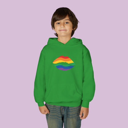 Rainbow Kiss Youth Hoodie