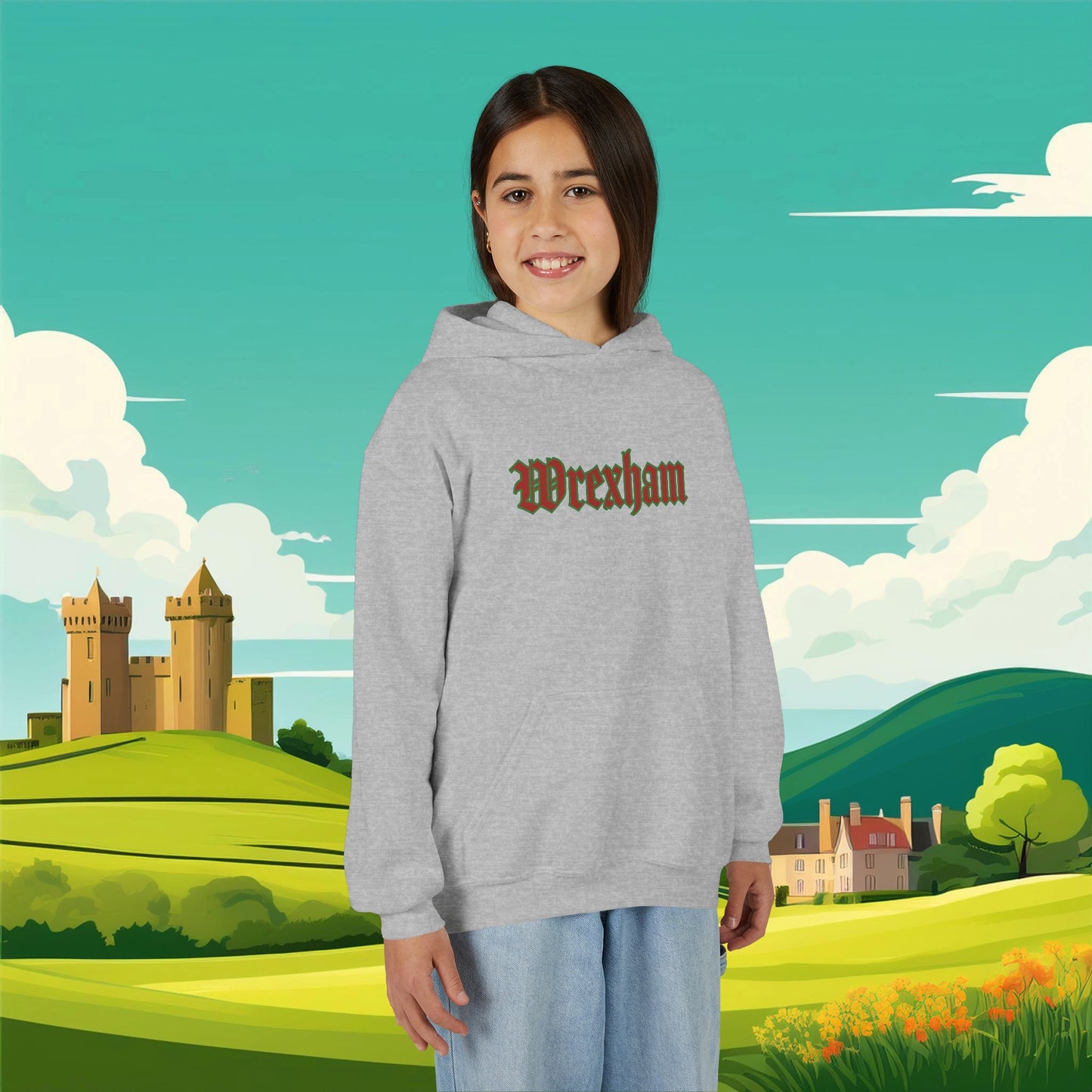 Wrexham Little Red Dragon Youth Hoodie