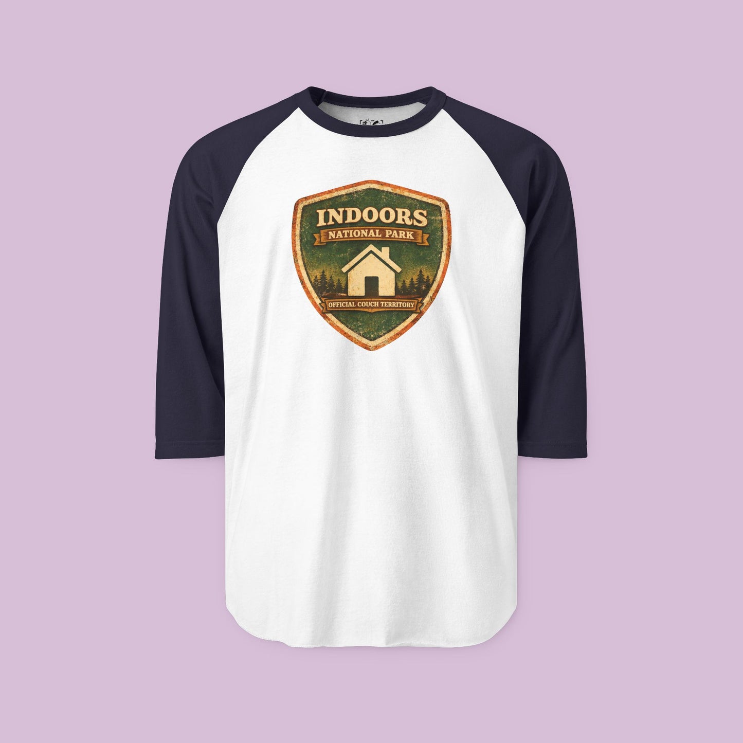 Indoors National Park Raglan Tee