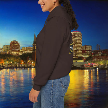 Boston Hockey Bear Hoodie