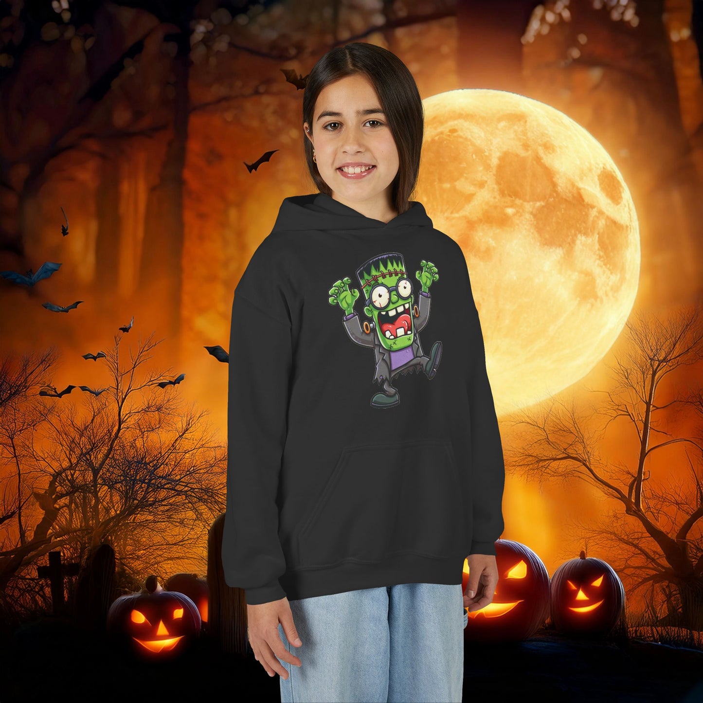 Frankenstein's Monster Youth Hoodie