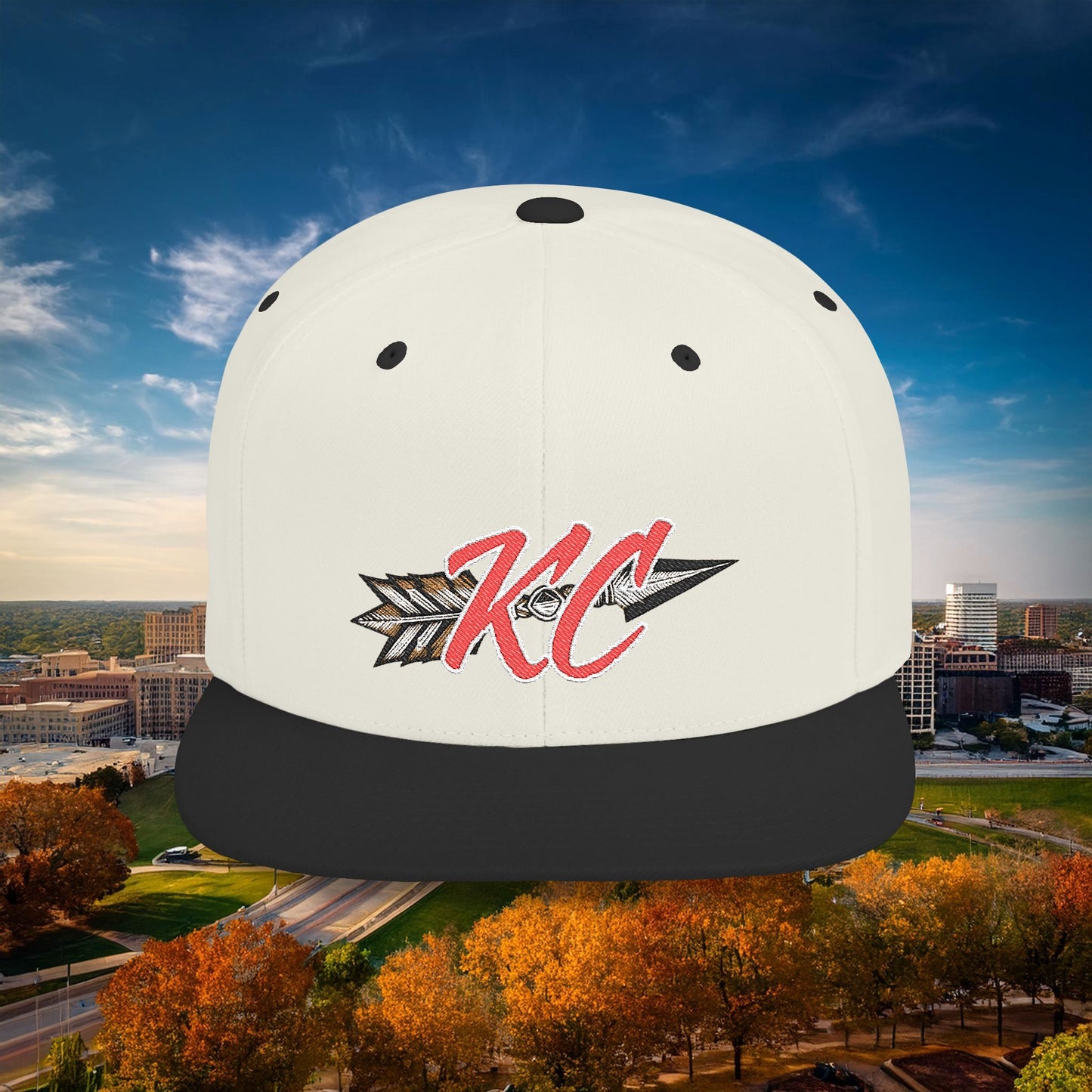 Kansas City KC Flat Bill Snapback