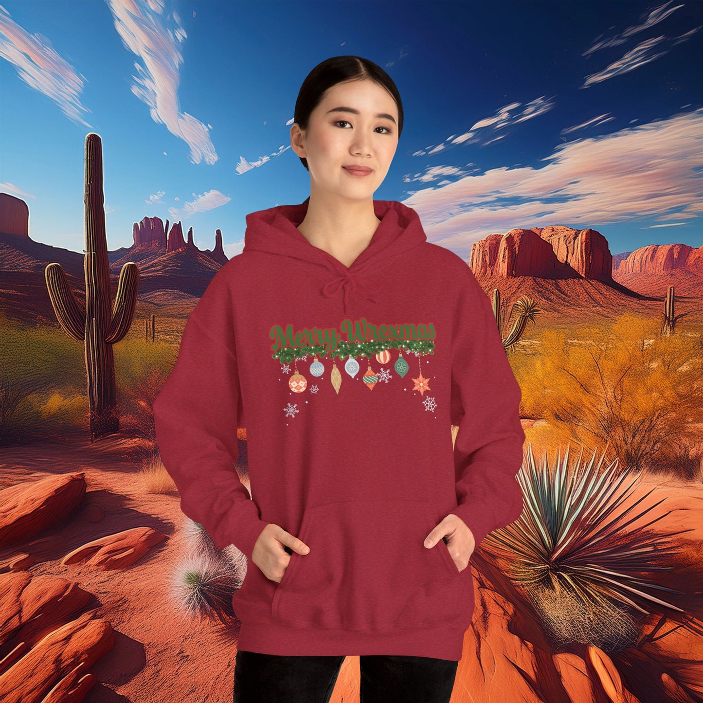PHX Reds "Merry Wrexmas" Hoodie