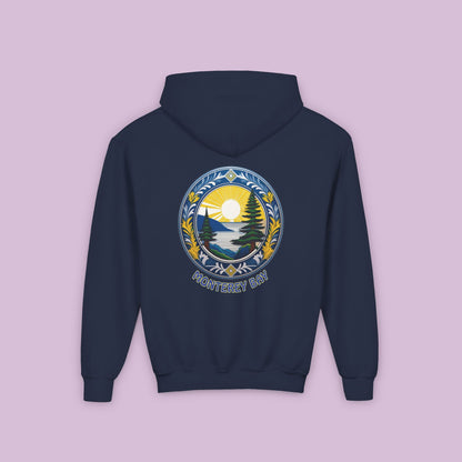 Monterey Bay Point Lobos Youth Hoodie
