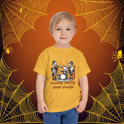 Skeleton Shake, Rattle and Bones Toddler Tee
