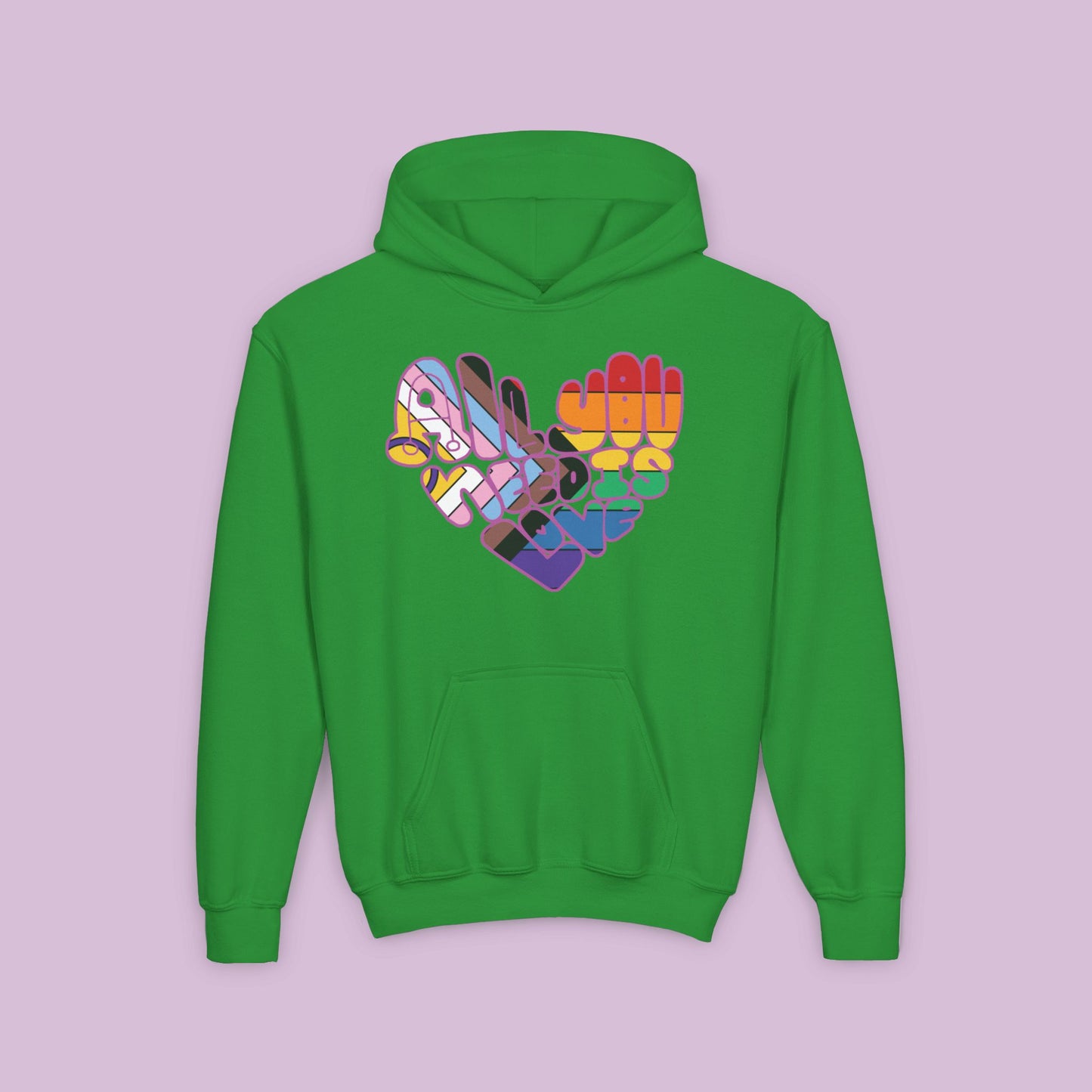 All You Need Is Love Youth Hoodie