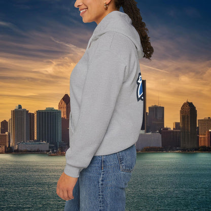 Detroit Football Logo Hoodie