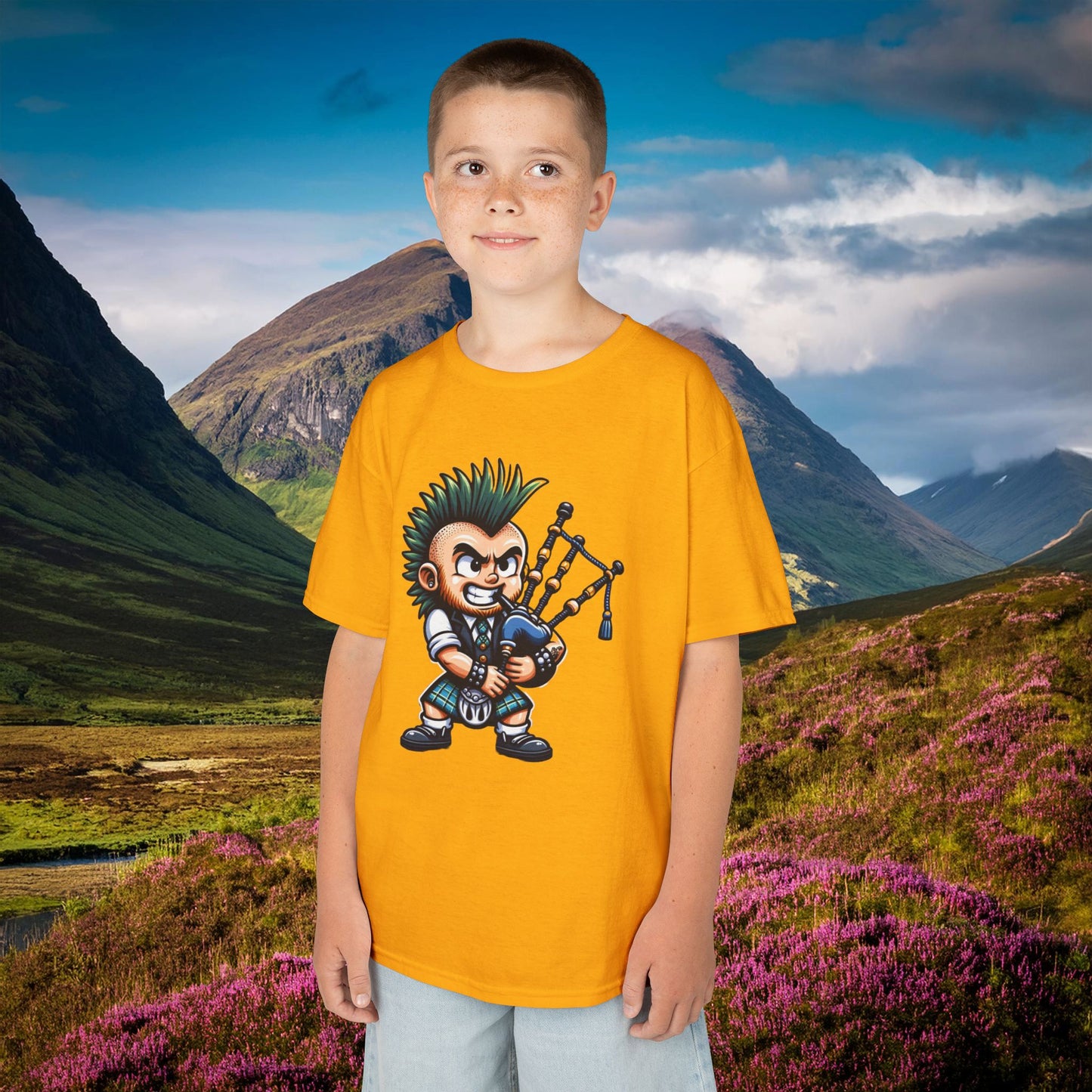 Scottish Punk Rock Kids Tee