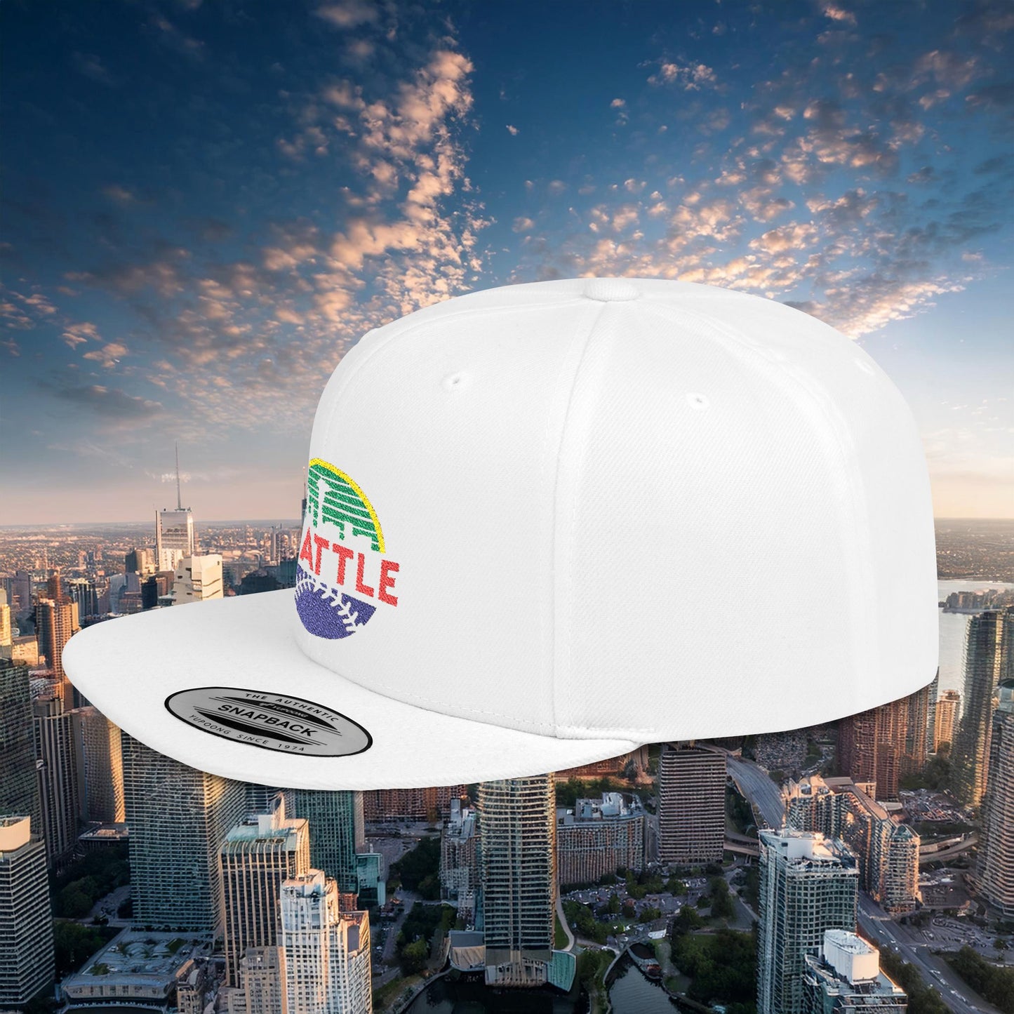 Seattle Baseball Flat Bill Snapback