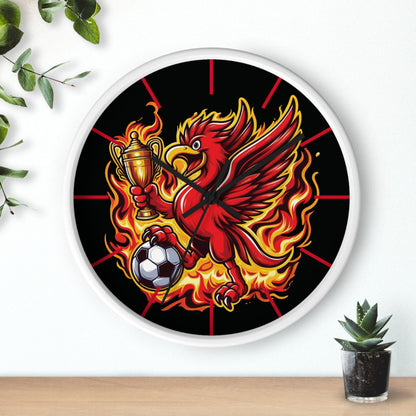 Liverpool Flames Wall Clock