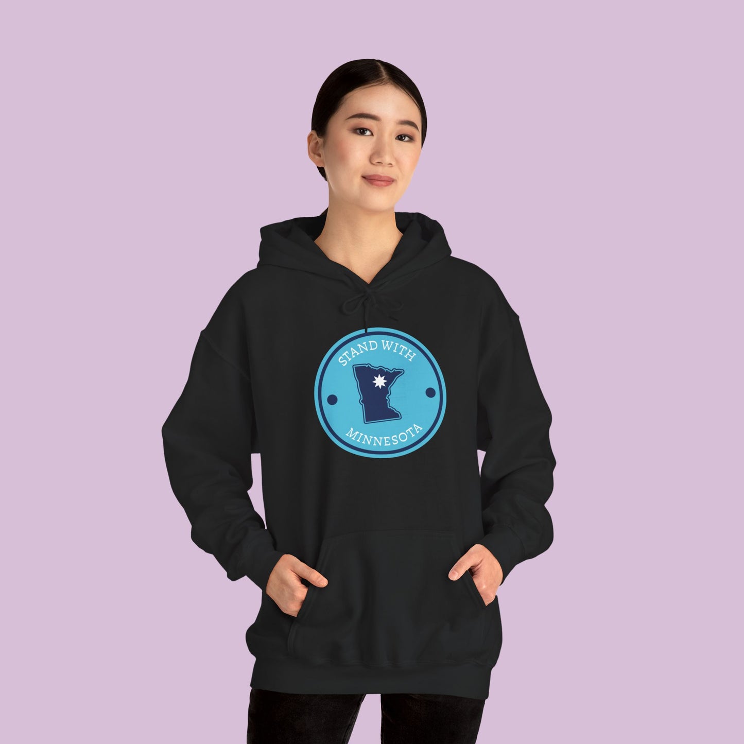 Stand With Minnesota Logo Hoodie