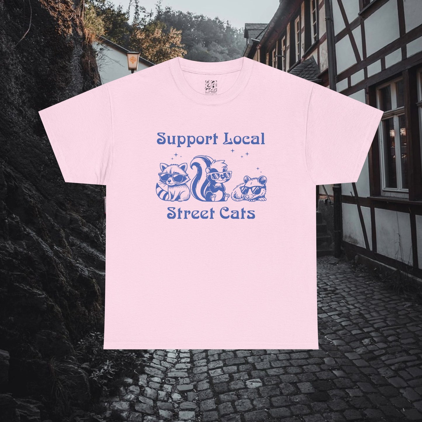 Support Local Street Cats Tee