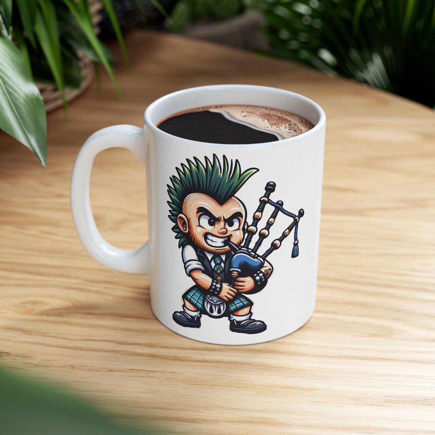 Scottish Punk Ceramic Mugs (11oz\15oz)