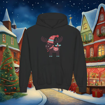 Christmoose Youth Hoodie