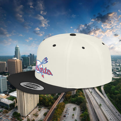 Atlanta Baseball Flat Bill Snapback