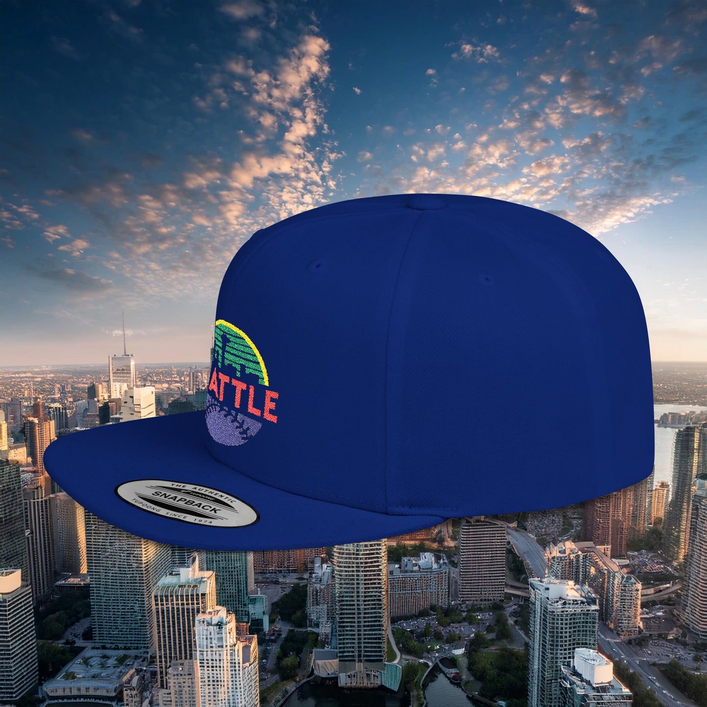 Seattle Baseball Flat Bill Snapback