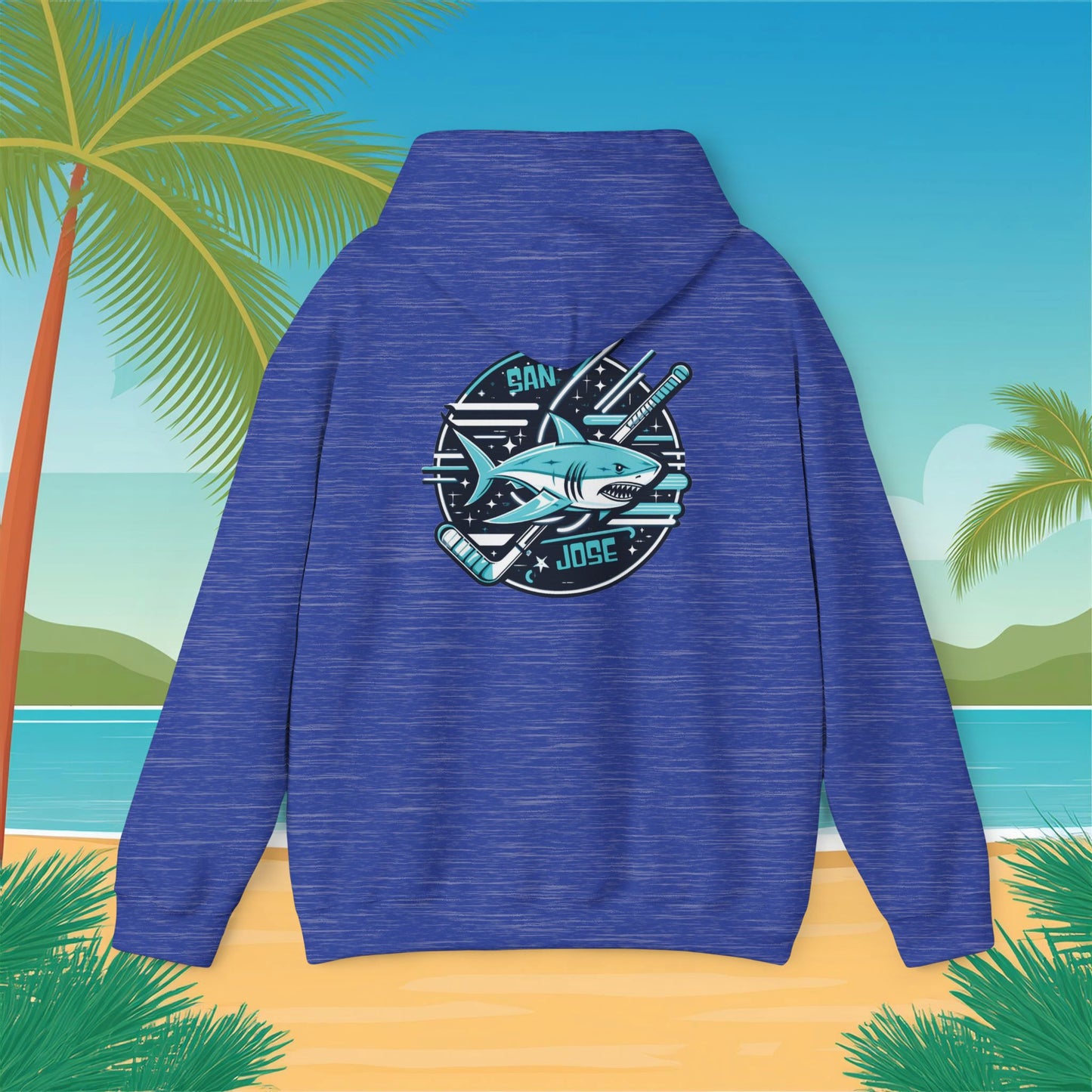 San Jose Hockey Logo Hoodie