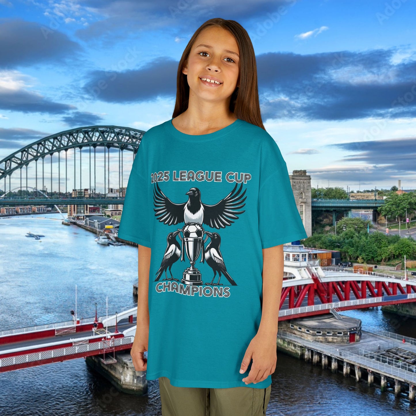 NUFC 2025 Carabao Cup Kids Tee