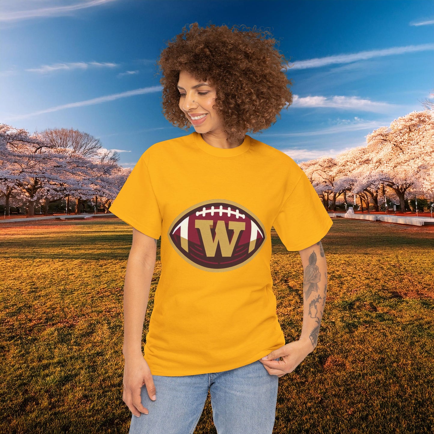 Washington Football Logo Tee