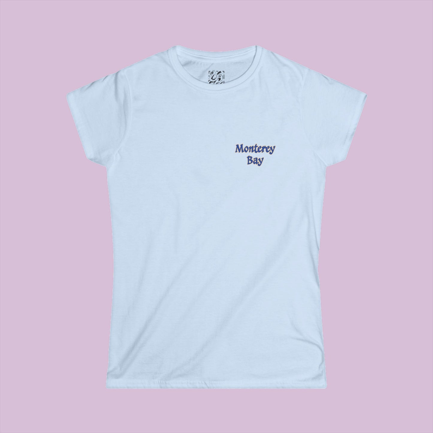 Sea Otter Soccer Logo Women's Softstyle Tee