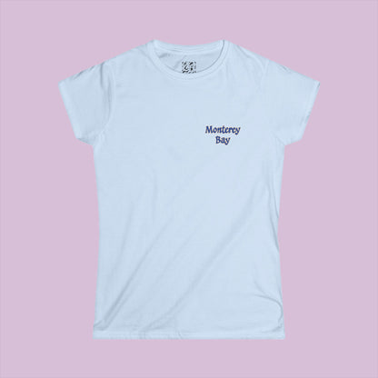 Sea Otter Soccer Logo Women's Softstyle Tee